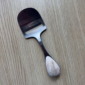 Vintage Dansk Torun Stainless Steel Teak Wood Cheese Plane Slicer MCM Japan